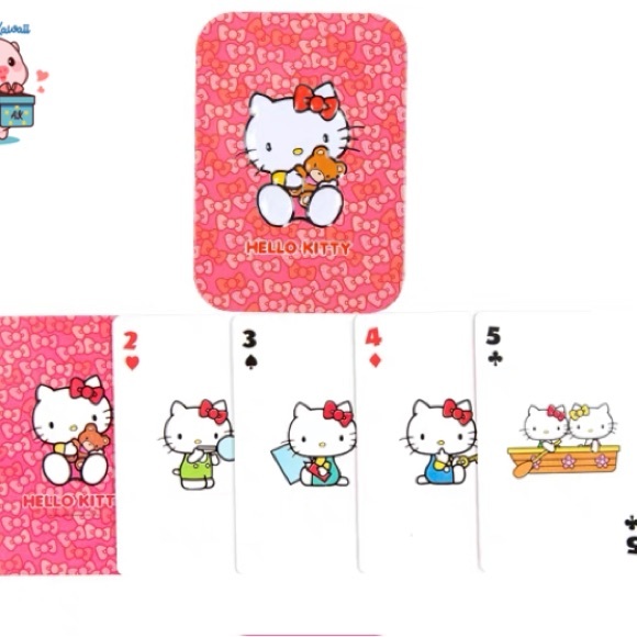 Hello Kitty deck of play card game - Picture 6 of 7
